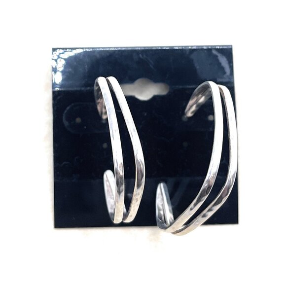 P3127 Retiring Silpada Natural Order Sterling Silver Earrings - Picture 1 of 2